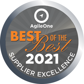 Best of the best supplier excellence award by agile one to Net2Source